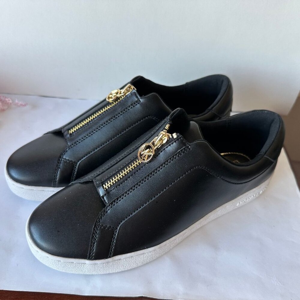 NEW Michael Kors Keaton Front zip shoes Size 8.5 - Picture 2 of 5